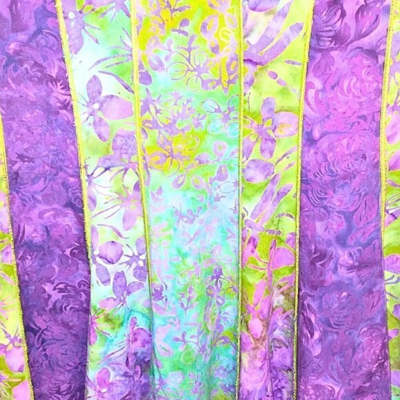 CUSTOM DESIGN MICHIGAN FASHION WEEKFLORAL HIGH LOW SLEEVELESS DRESS  - NWOT - Picture 3 of 3